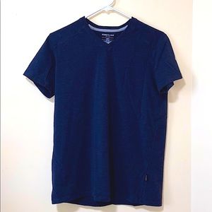 Kenneth Cole Navy Blue Super Soft V-Neck Tee NWOT